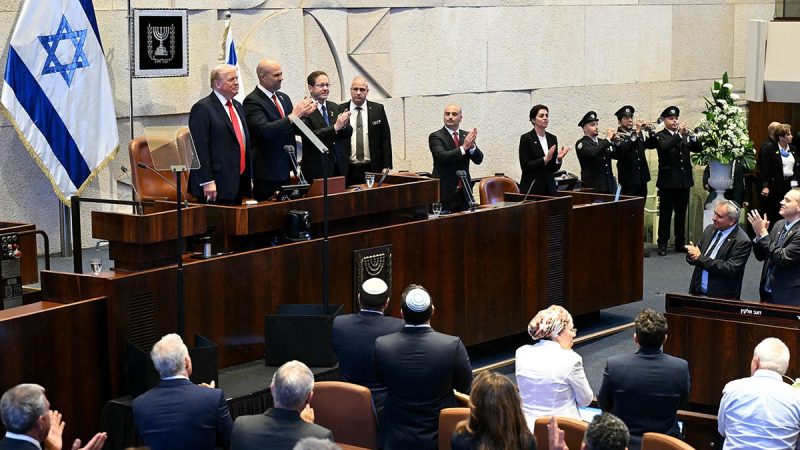 President Donald Trump thanked Israeli lawmakers for their enthusiastic welcome in the Knesset on Monday as the nation celebrated the release of all 20 living hostages from Hamas captivity.
‘After two harrowing years in darkness and captivity, 20 courageous hostages are returning to the glorious embrace of their families,’ Trump said. ‘Twenty-eight more precious loved ones are coming home at last to rest in this sacred soil for all of time. And after so many years of unceasing war and endless danger, today the skies are calm, the guns are silent, the sirens are still, and the sun rises on a Holy Land that is finally at peace.’
The president’s comments came as reports emerged that only four of the 28 bodies held in Gaza are expected to be returned on Monday, which could risk the stability of the ceasefire and its ability to progress to the second phase, which would see the disarmament of Hamas and the further withdrawal of Israeli forces. 
‘This is not only the end of a war. This is the end of an age of terror and death, the beginning of the age of faith and hope and of God,’ Trump said. 
Trump used his speech at the Knesset to tell Israel’s president, Isaac Herzog, to pardon Prime Minister Benjamin Netanyahu.
‘Hey, I have an idea, Mr. President – why don’t you give him a pardon?’ Trump said, prompting a standing ovation from many in the forum. 
Netanyahu was indicted in 2019 on charges that included bribery, fraud and a breach of trust, though he has denied the accusations. 
It is unclear if the president would agree to such a move, or if the majority of the Israeli parliament would support the decision given the prime minister’s previously waning support as the war continued and hostages remained in captivity for more than two years. 
Trump, during his speech, emphasized his support for Israel as the hostages continue to be returned and said, ‘Please know that America joins you in those two everlasting vows. Never forget and never again,’ Trump said.
‘As we celebrate today, let us remember how this nightmare of depravity and death all began two years ago, on the eve of the Simchat Torah holiday, thousands of innocent Israeli civilians were attacked by terrorists in one of the most evil and heinous desecration of innocent life the world has ever seen,’ he added. 
Trump described the ceasefire with Hamas ‘as a very exciting time for Israel and for the entire Middle East’ and said ‘the forces of chaos, terror and ruin that have plagued the region for decades now stand weakened, isolated, and totally defeated.’
Trump, who is also set to depart for Egypt on Monday, suggested a peace deal with Iran could be next as he looks to enfold more Middle Eastern nations into the Abraham Accords, which saw the normalization of relations with several Arab nations during his first term.
The president thanked Netanyahu for ‘having the courage’ to end the war with Hamas, and in turn seize the opportunity to make Israel stronger and stabilize relations in the Middle East.
Trump received a warm welcome from the Israeli Knesset, with the body declaring him ‘the greatest friend Israel ever had in the White House.’ Knesset Speaker Amir Ohana vowed to rally with House Speaker Mike Johnson and other legislative leaders across the globe to submit Trump’s candidacy for Nobel Peace Prize in 2026.
‘You, President Trump, are a colossus who will be enshrined in the pantheon of history. Thousands of years from now the Jewish people will remember you. We are a nation that remembers,’ Ohana said, comparing Trump to Cyrus the Great, who conquered Babylon in 539 B.C. and allowed the Jewish people to return to their homeland.
Ohana hailed Trump’s efforts to rescue hostages held by Hamas as well as combat Iran’s nuclear program and influence across the Middle East. He also praised Trump for moving the U.S. Embassy from Tel Aviv to Jerusalem in 2018.
‘Donald Trump is the greatest friend Israel has ever had in the White House. No American president has ever done more for Israel than this one, and as I said in Washington, it ain’t even close,’ Israeli Prime Minister Benjamin Netanyahu said.
Netanyahu also nominated Trump to receive the Israel Prize, Israel’s highest honor. Trump would be the first non-Israeli citizen to receive the award.
This post appeared first on FOX NEWS Trump heralds ‘golden age of the Middle East’ in address to Israeli Knesset hours after hostages come home